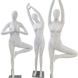 Mallinukke Yoga valkoinen