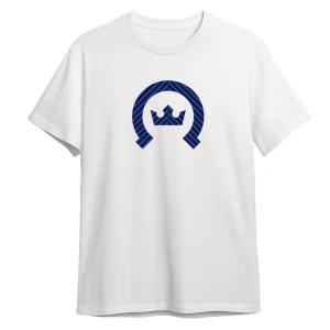 Kiekko-Espoo T-paita Valkoinen Lines logo