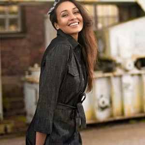 LUVIA paitamekko, denim musta