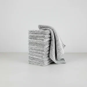 10-Pack Ultra-Absorbent Microfiber Cleaning Cloths - Quick-Dry Bamboo Charcoal Towels for Effortless Cleaning