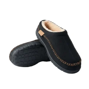 Cozy Designer Faux Suede Men's Slippers for Ultimate Comfort at Home